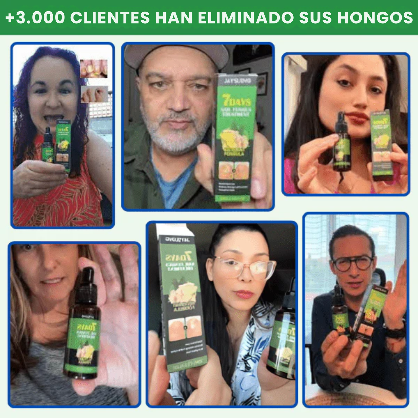 Tratamiento Anti-Hongos 7 Días 100% Natural