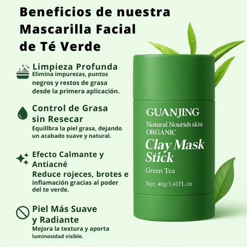 ¡EDICION LIMITADA 2x1 ! CLAYMASK™ - ELIMINA PUNTOS NEGROS Y REVIVE TU PIEL EN 15 MINUTOS