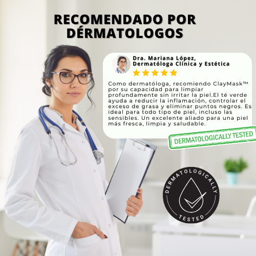 ¡EDICION LIMITADA 2x1 ! CLAYMASK™ - ELIMINA PUNTOS NEGROS Y REVIVE TU PIEL EN 15 MINUTOS