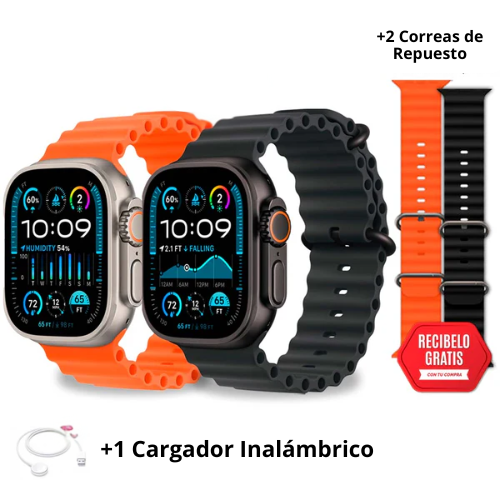 Smartwatch Ultra Pro + 2 Correas Gratis