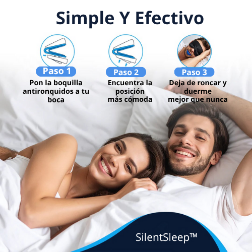 SilentSleep™- Boquilla antirronquidos de tamaño universal