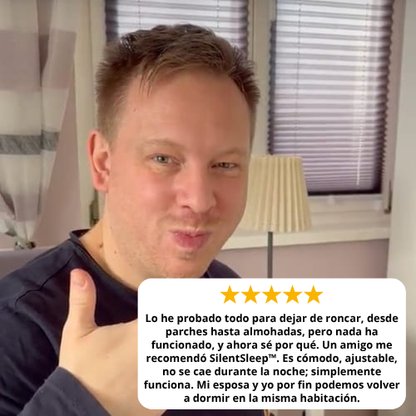 SilentSleep™- Boquilla antirronquidos de tamaño universal
