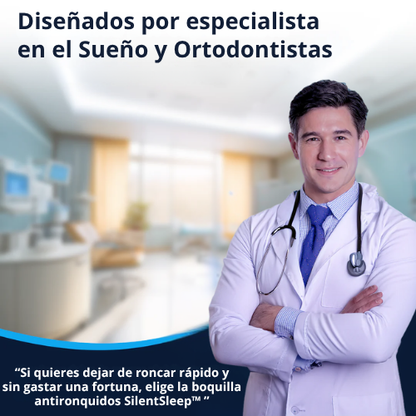 SilentSleep™- Boquilla antirronquidos de tamaño universal