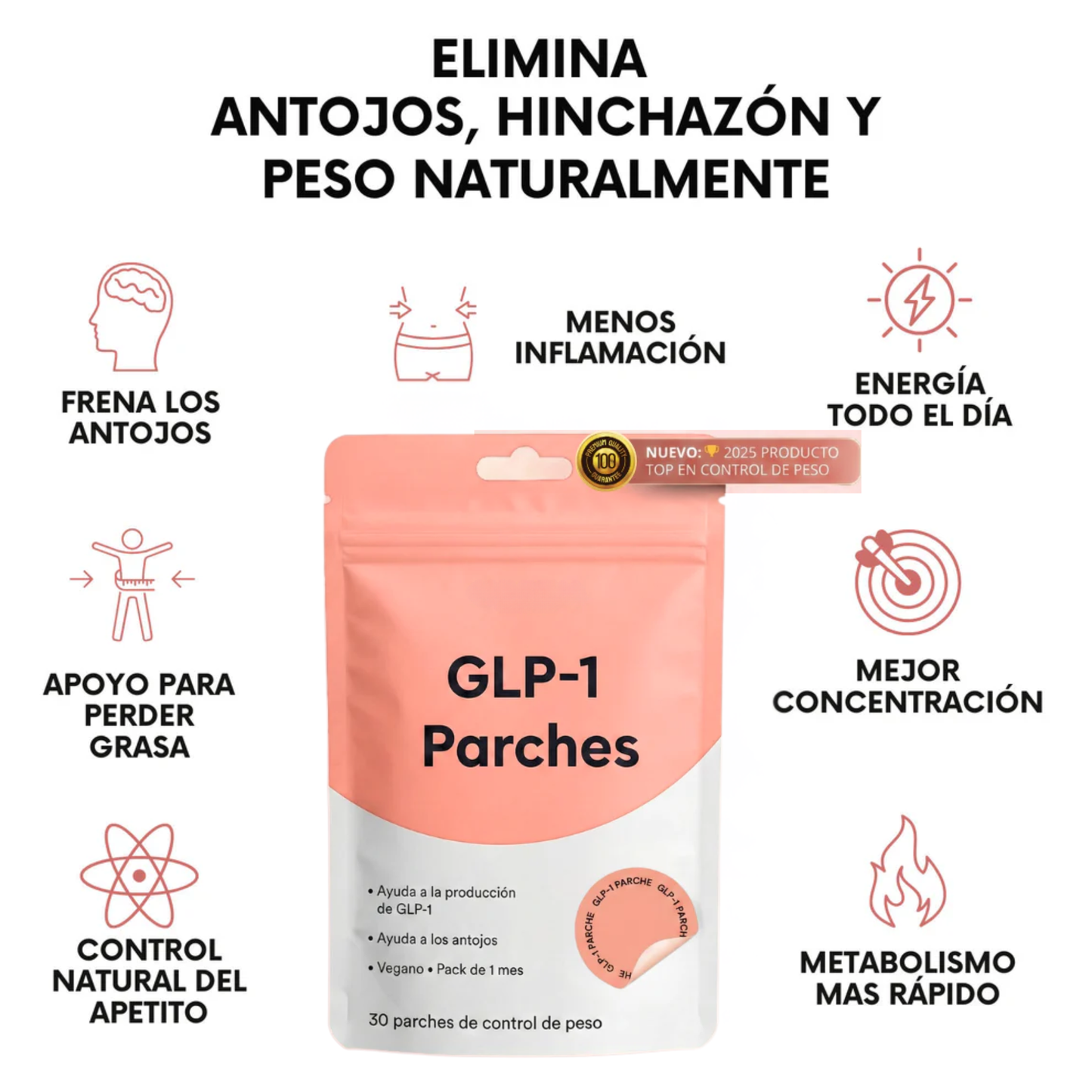 NatureParch GLP-1 N.° 1 Para Bajar De Peso