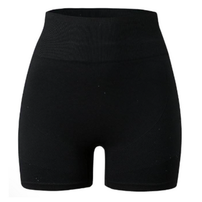 Leggings Corto Elástico Push Up negro