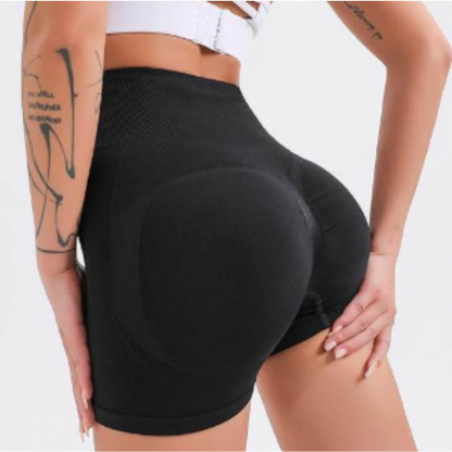Leggings Corto Elástico Push Up negro